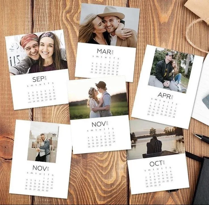 Personalized Desk Calendar