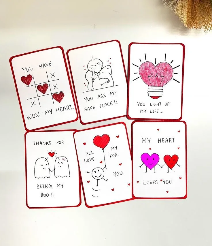 Handmade Love Cards