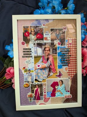 Modern White Photo Frame