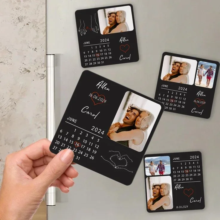 Personalized Photo Fridge Magnets