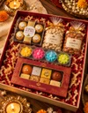 Diwali Shubh Labh Sweet & Dry Fruit Hamper preview