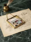 Vintage Golden  Glass Brass Frames preview