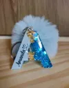 Personalized Resin Alphabet Keychain preview